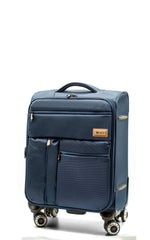 Xj-1901 3Pc set Softside Luggage (CO/M/L)