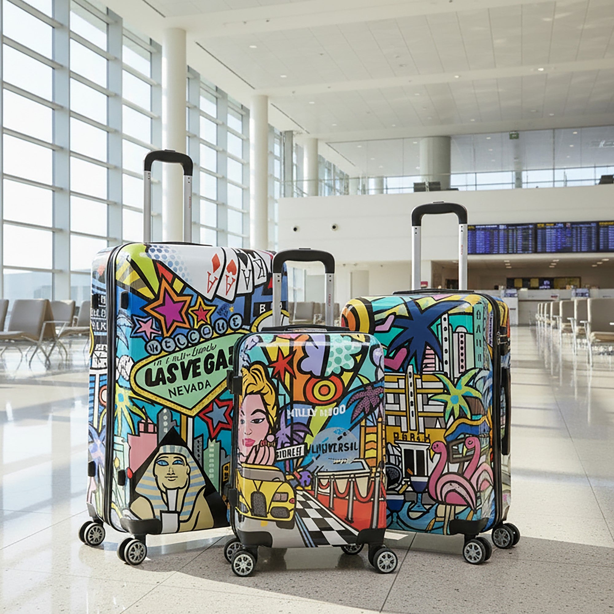 Prints 3 Piece Set 20''/24''/28''
