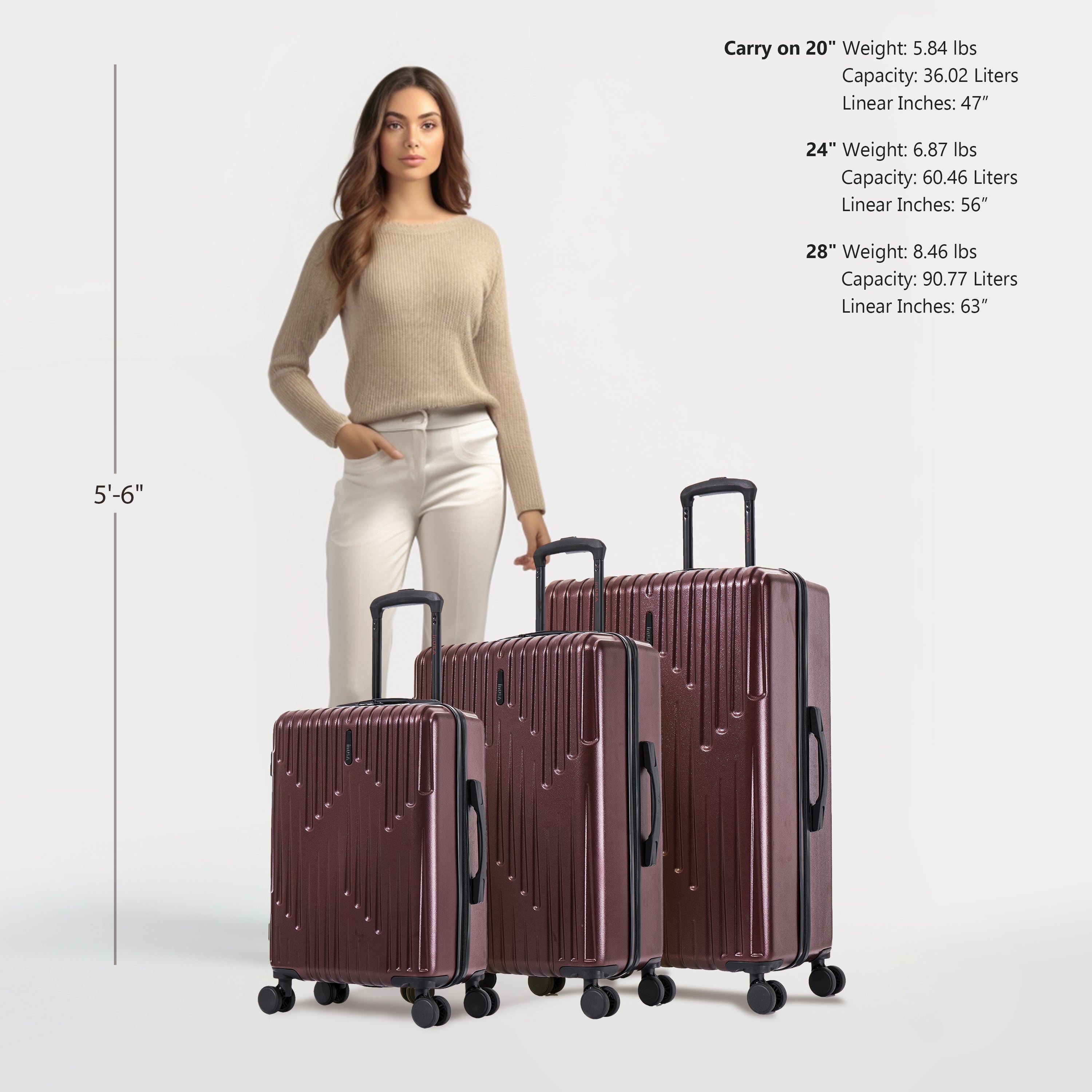Drip 3 Piece Set 20"/24"/28"