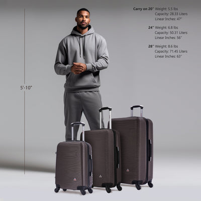 Royal 3 Piece Set 20''/24''/28''