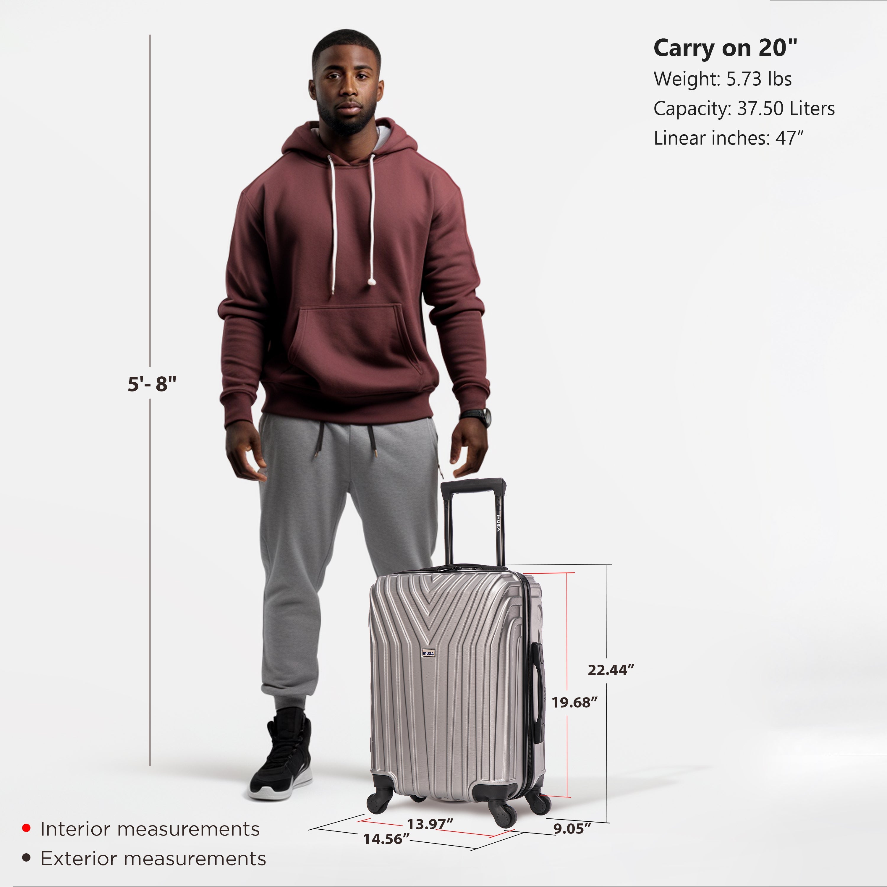 Vasty Carry On 20"