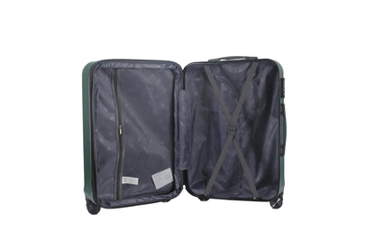IZOD Zane Expandable ABS Hard shell Lightweight 360 Dual Spinning Wheels Combo Lock 28", 24", 20" 3 Piece Luggage Set