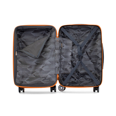 Gabbiano Bravo ABS Hardside Spinner- 3 PC Luggage Set