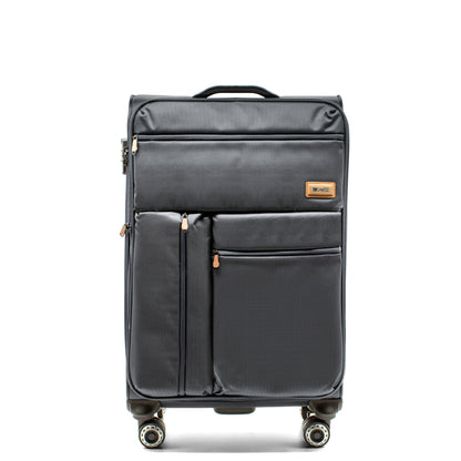 Wisdom Express Nylon Softside Spinner 3 Pc Luggage Set