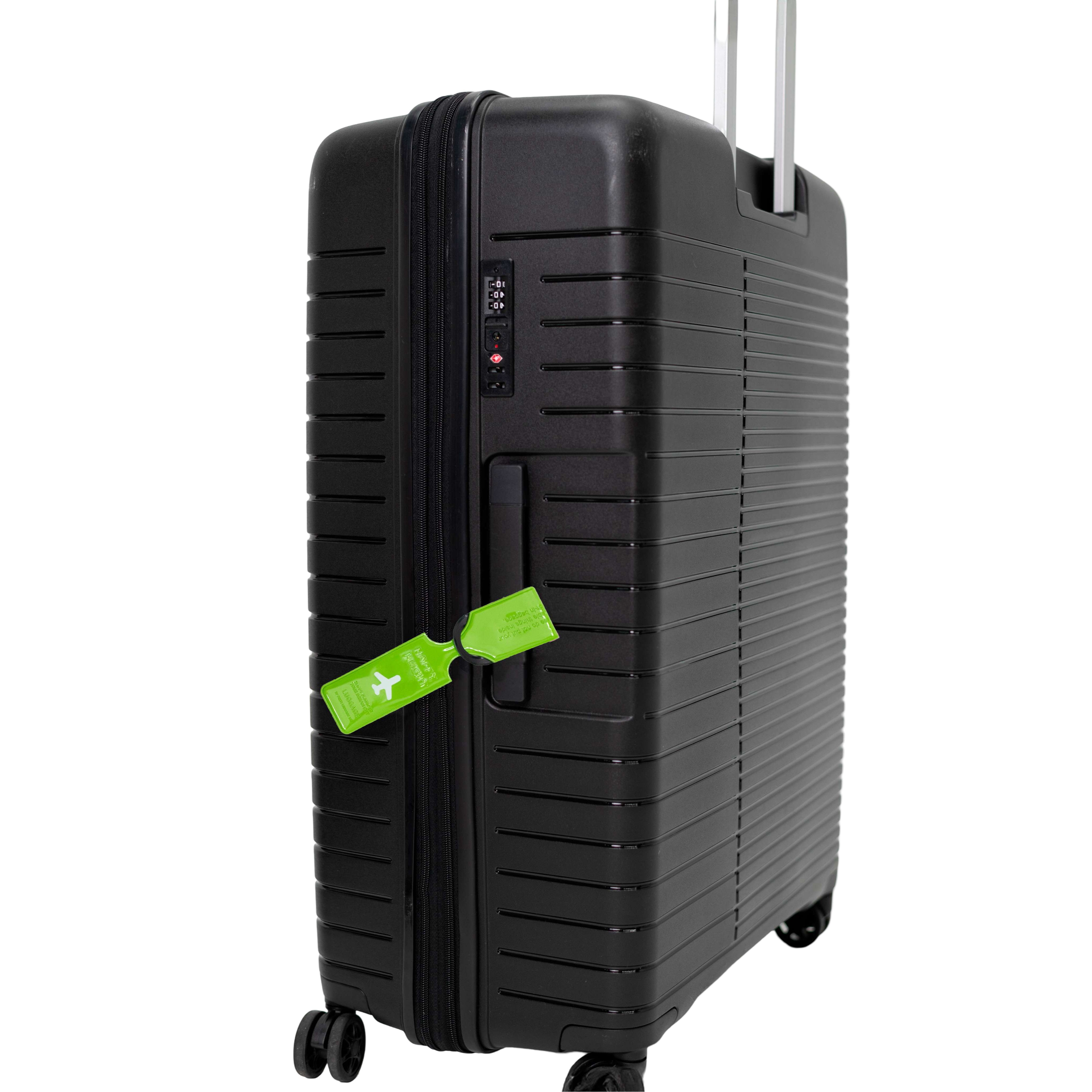 BH Travel Tech 2PC Luggage Tag Airplane