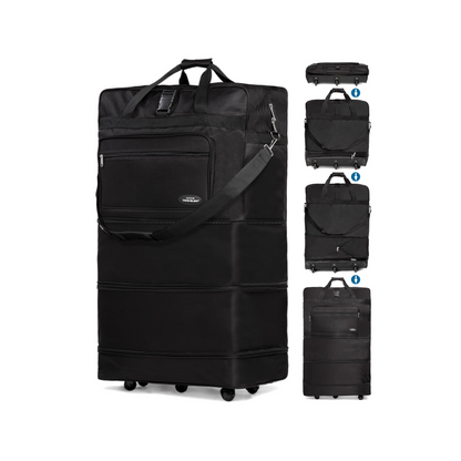 Gabbiano Collapsible Wheel Bag Heavy Duty Moving Bag 36"