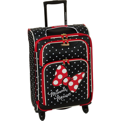 Maleta con ruedas blandas de 21" de Minnie Mouse de Disney