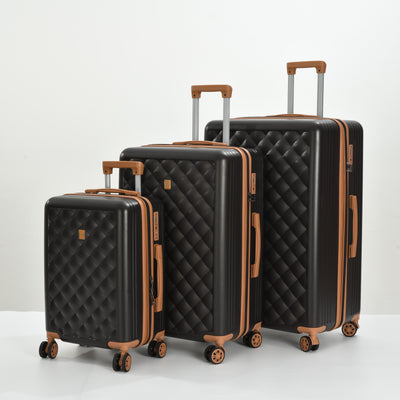 BH Luggage Luan Diamond Set – 4 Pc Luggage Set
