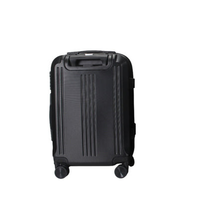 IZOD Zane Large 28" Expandable ABS Hardside Lightweight 360 Dual Spinning Wheels Combo Lock Large 28" Luggage - Black