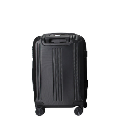 IZOD Zane Large 28" Expandable ABS Hardside Lightweight 360 Dual Spinning Wheels Combo Lock Large 28" Luggage - Black