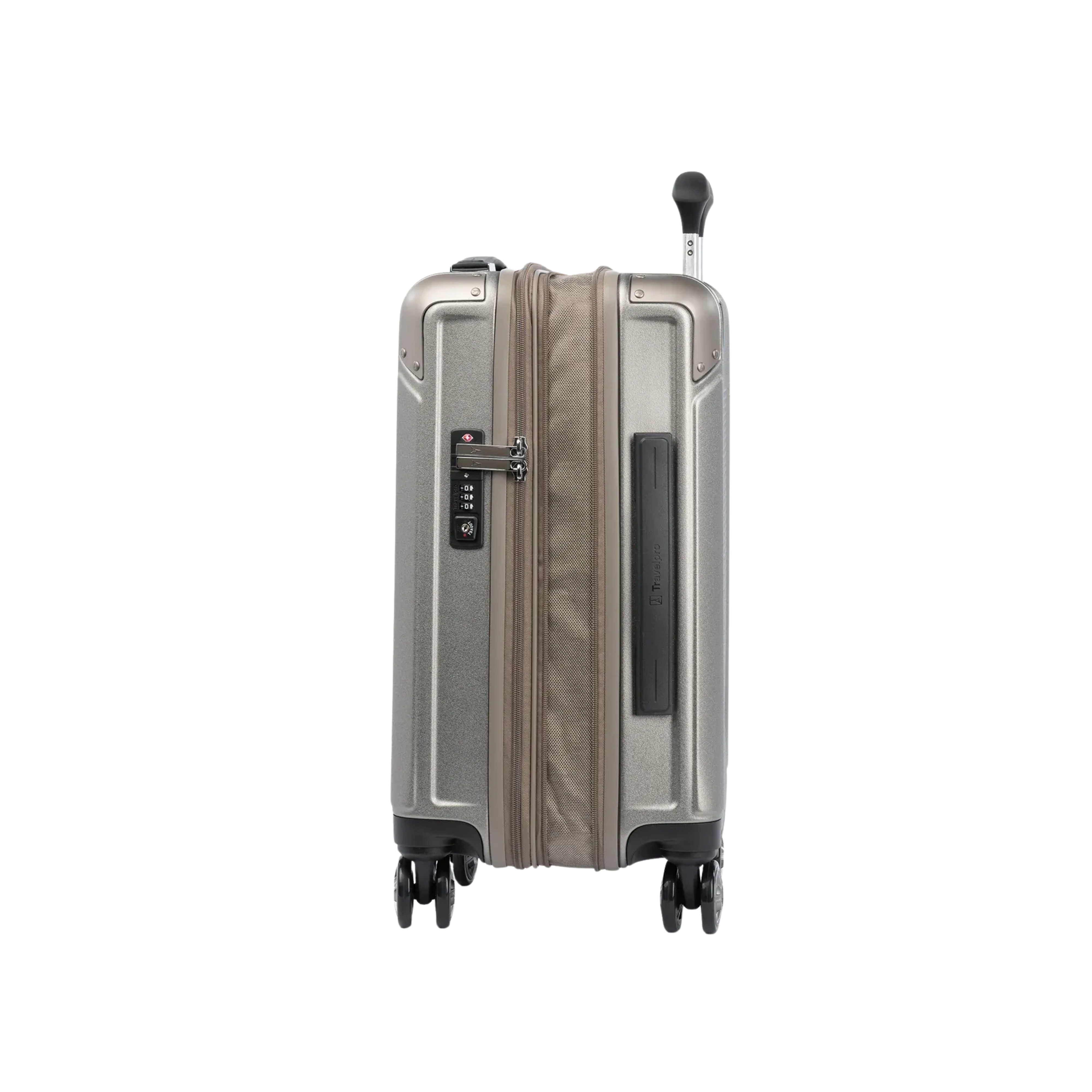 Maleta rígida expandible con ruedas y compartimentos rígidos Platinum Elite