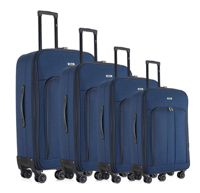 Sean Soft side Lightweight Expandable with 360° Dual Spinning Wheels and Combo Lock – Includes 32", 28", 24", 20" 4-Piece Luggage Set