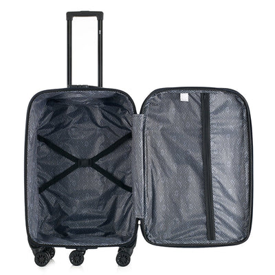Sean Soft side Lightweight Expandable with 360° Dual Spinning Wheels and Combo Lock – Includes 32", 28", 24", 20" 4-Piece Luggage Set