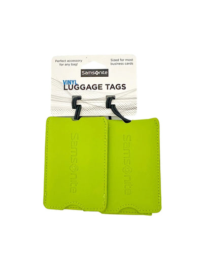 Samsonite Vinyl ID Tags (2 Pack Rectangle)