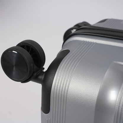 20-inch Silver Carry-On Hardcase Roller Luggage