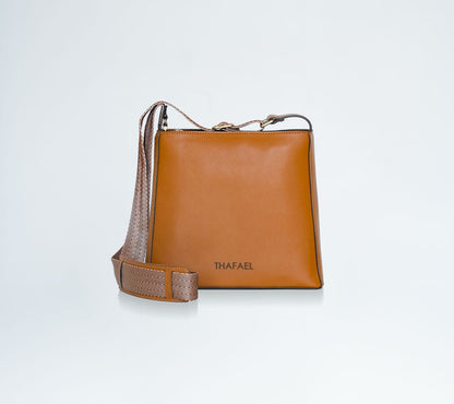 Thafael Crossbody Travel Bag – Anti-Theft, Vegan Cactus Leather (Limited Edition)
