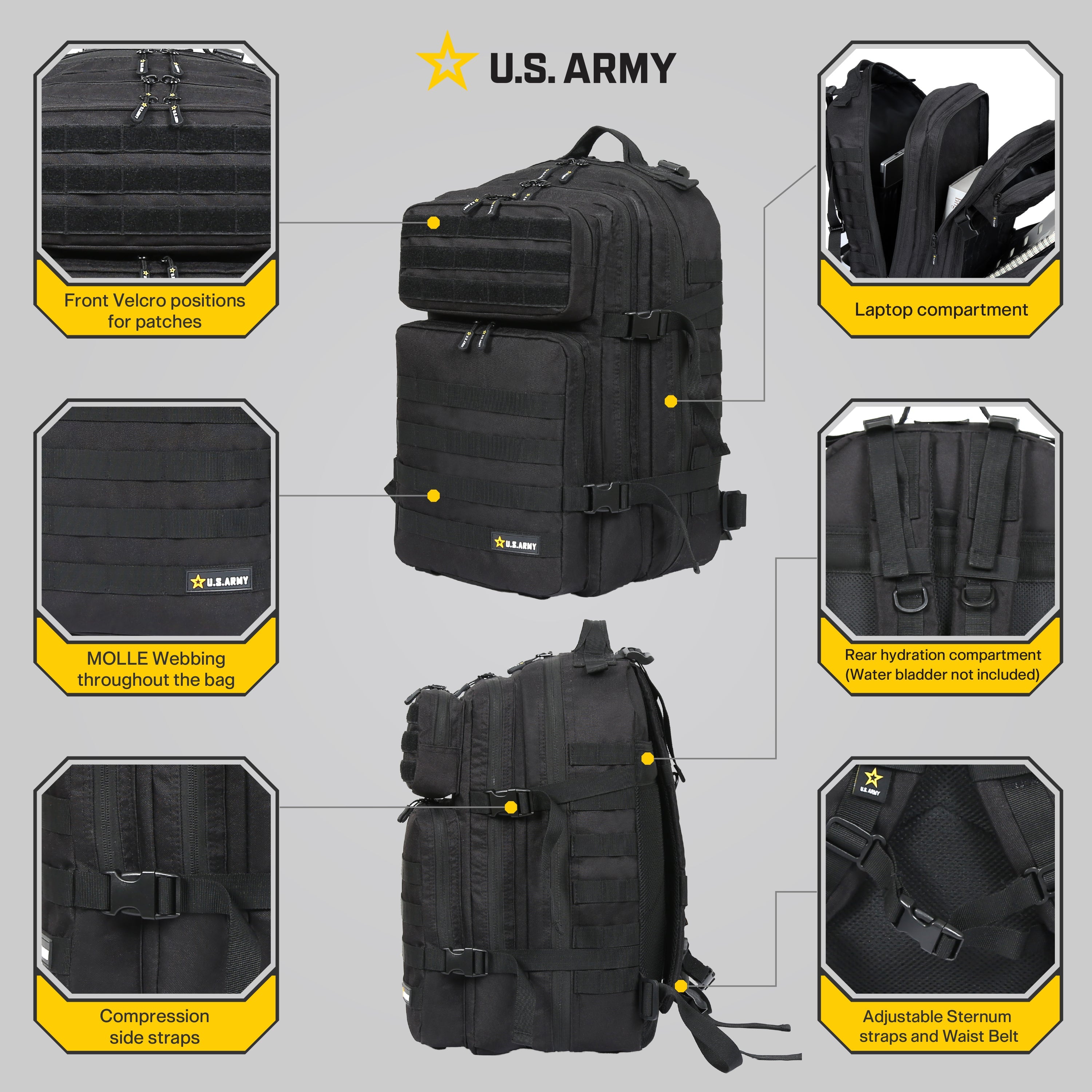 U.S. ARMY Assault Backpack 42L