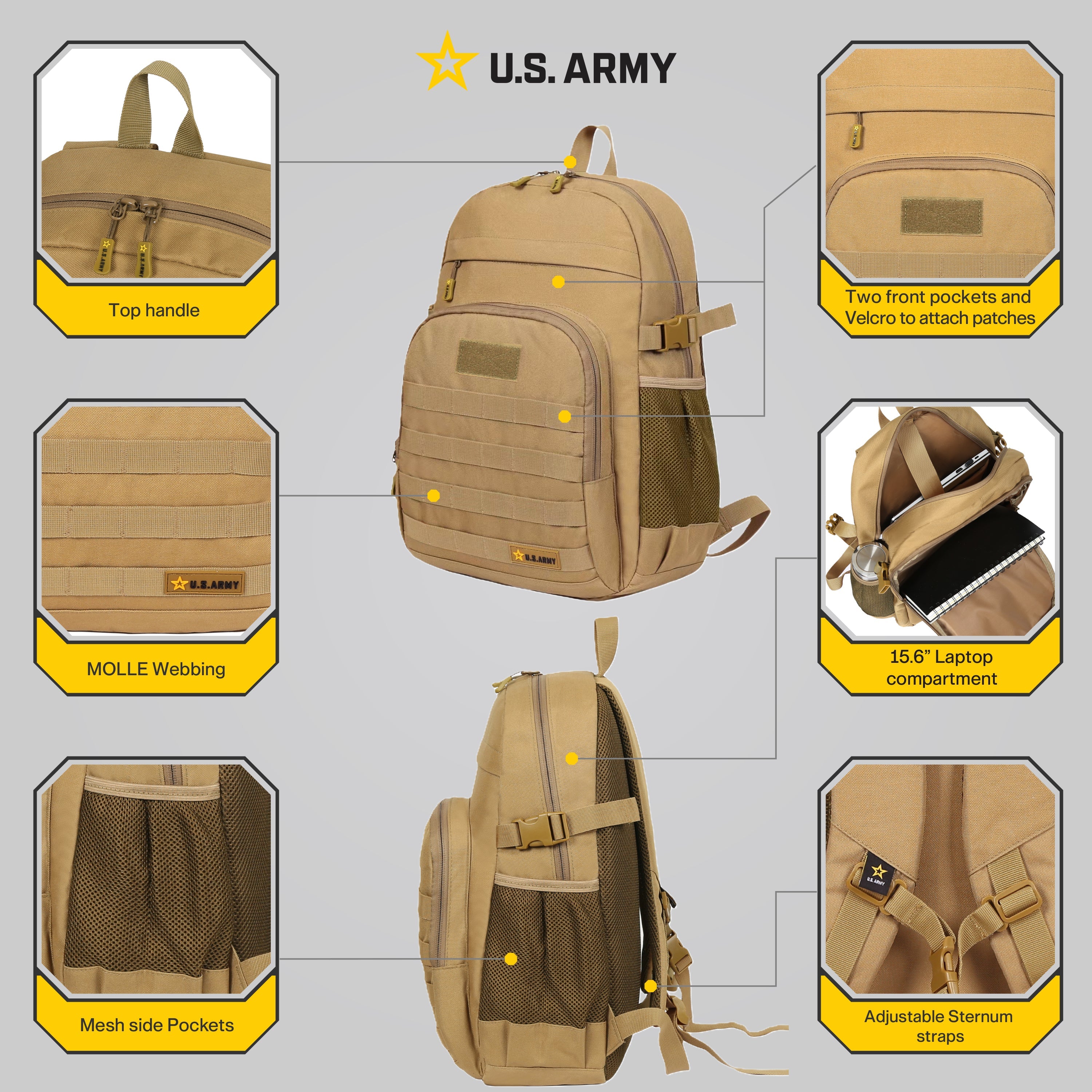 U.S. ARMY Tango Backpack 22L