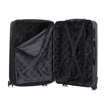 U.S. ARMY FOX PRO 3-Piece Luggage Set 20"/24"/28" Expandable Suitcases with TSA Lock