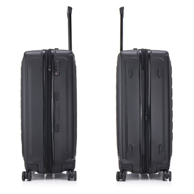 U.S. ARMY FOX PRO 3-Piece Luggage Set 20"/24"/28" Expandable Suitcases with TSA Lock