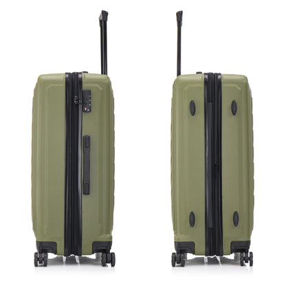 U.S. ARMY FOX PRO 3-Piece Luggage Set 20"/24"/28" Expandable Suitcases with TSA Lock