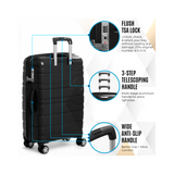 Gabbiano Spectra PP Hardside Spinner Carry-On