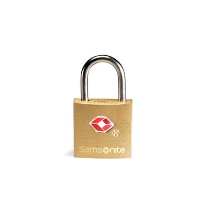 Samsonite 2Pk Travel Sentry Brass Key Lock