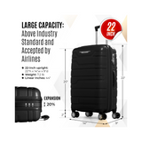 Gabbiano Spectra PP Hardside Spinner Carry-On