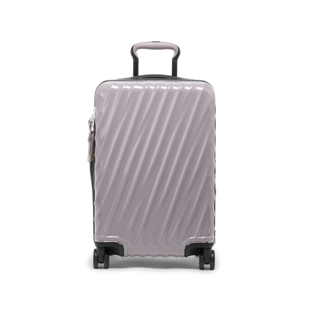 Maleta de mano internacional expandible de 4 ruedas de 19 grados 