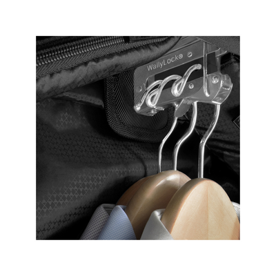 WallyBags Premium Framed Travel Garment Bag with Shoulder Strap 45"