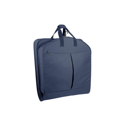 WallyBags Deluxe Extra Capacity Travel Garment Bag with Pockets 45"