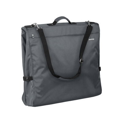 WallyBags Premium Framed Travel Garment Bag with Shoulder Strap 45"
