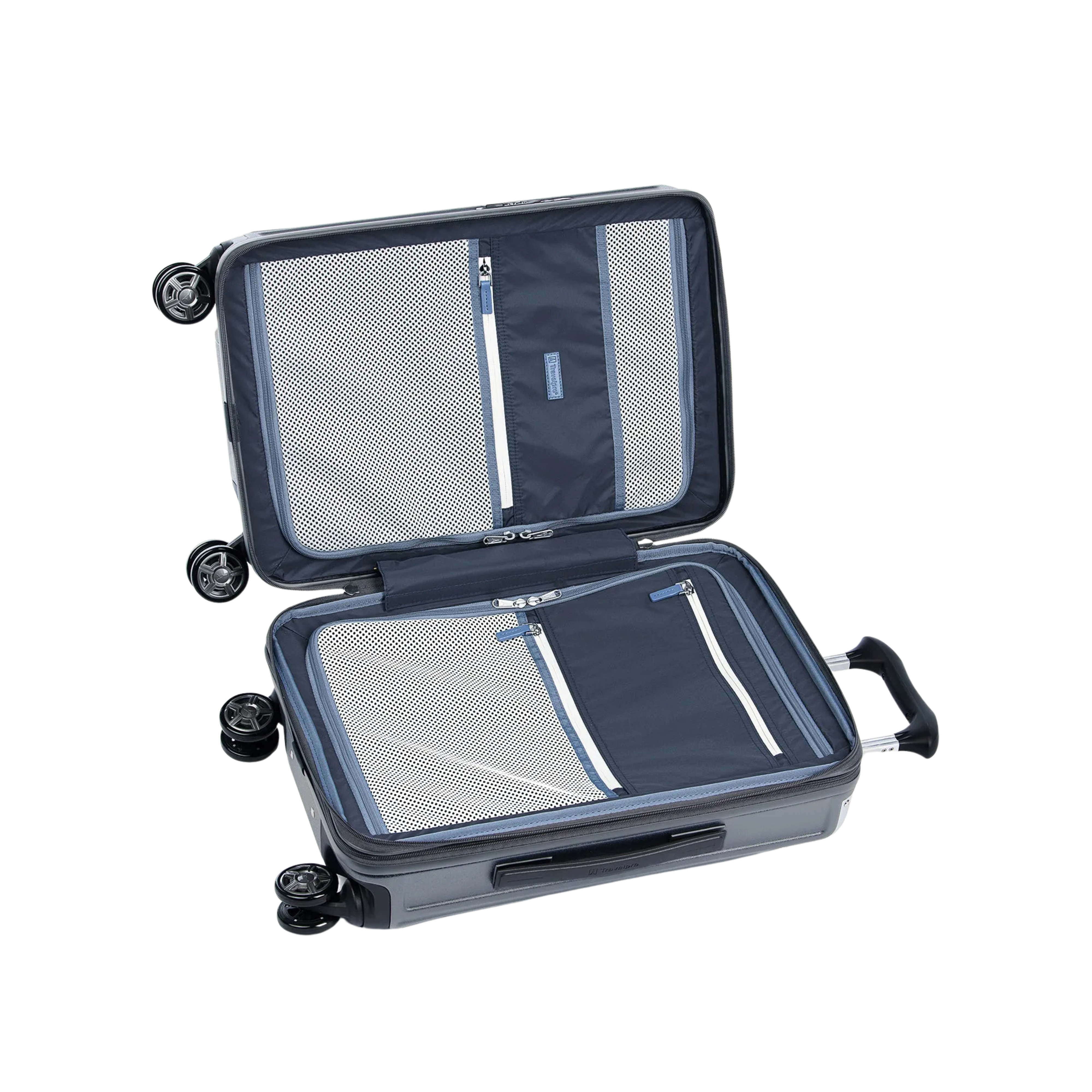 Maleta rígida expandible con ruedas y compartimentos rígidos Platinum Elite