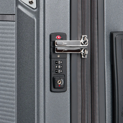 Maleta rígida expandible con ruedas y compartimentos rígidos Platinum Elite