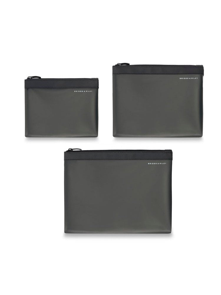 Travel Essentials Translucent Pouch Set