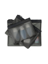 Travel Essentials Translucent Pouch Set