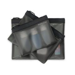 Travel Essentials Translucent Pouch Set