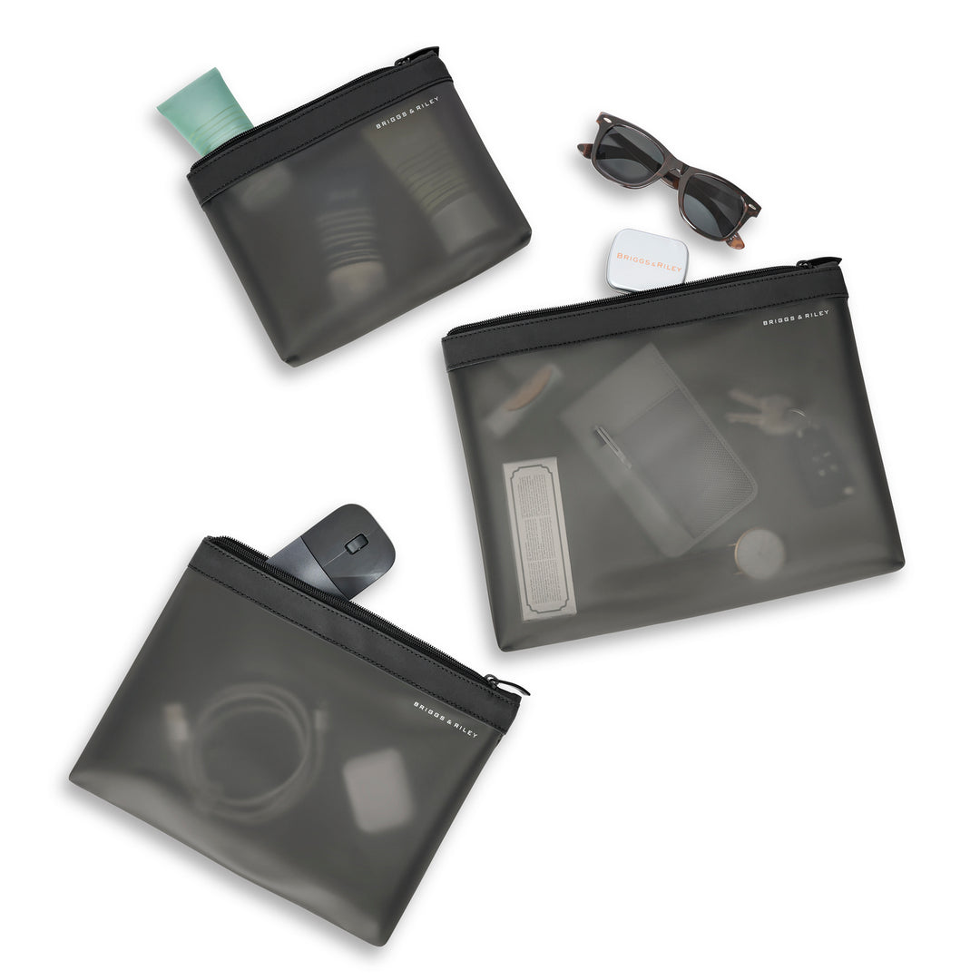 Briggs & Riley Travel Essentials Translucent Pouch Set