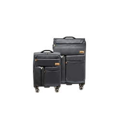 Xj-1901 2Pc set Softside Luggage (CO/M)