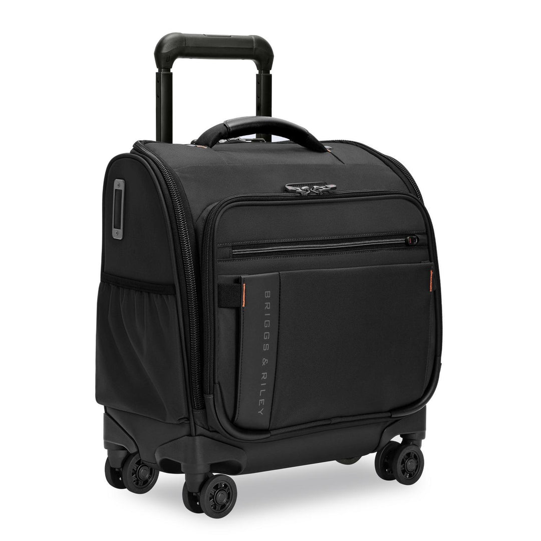Briggs&Riley ガーメントバッグ キャリーケース 黒 出張旅行 Briggs & Riley Underseat Cabin Bag – Softside Carry-On With RFID