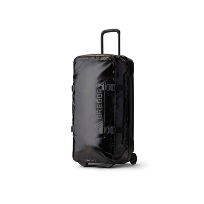Gregory Alpaca Wheeled Duffel 100L Obsidian Black DETAIL angle
