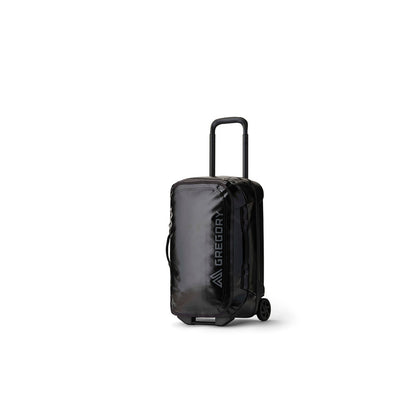 Gregory Alpaca Wheeled Duffel 40L Obsidian Black DETAIL angle