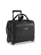 Work Medium 2-Wheel Expandable Briefcase