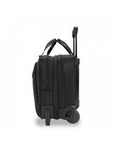 Work Medium 2-Wheel Expandable Briefcase