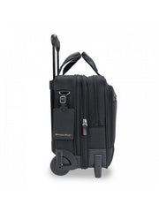 Work Medium 2-Wheel Expandable Briefcase