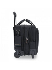 Work Medium 2-Wheel Expandable Briefcase