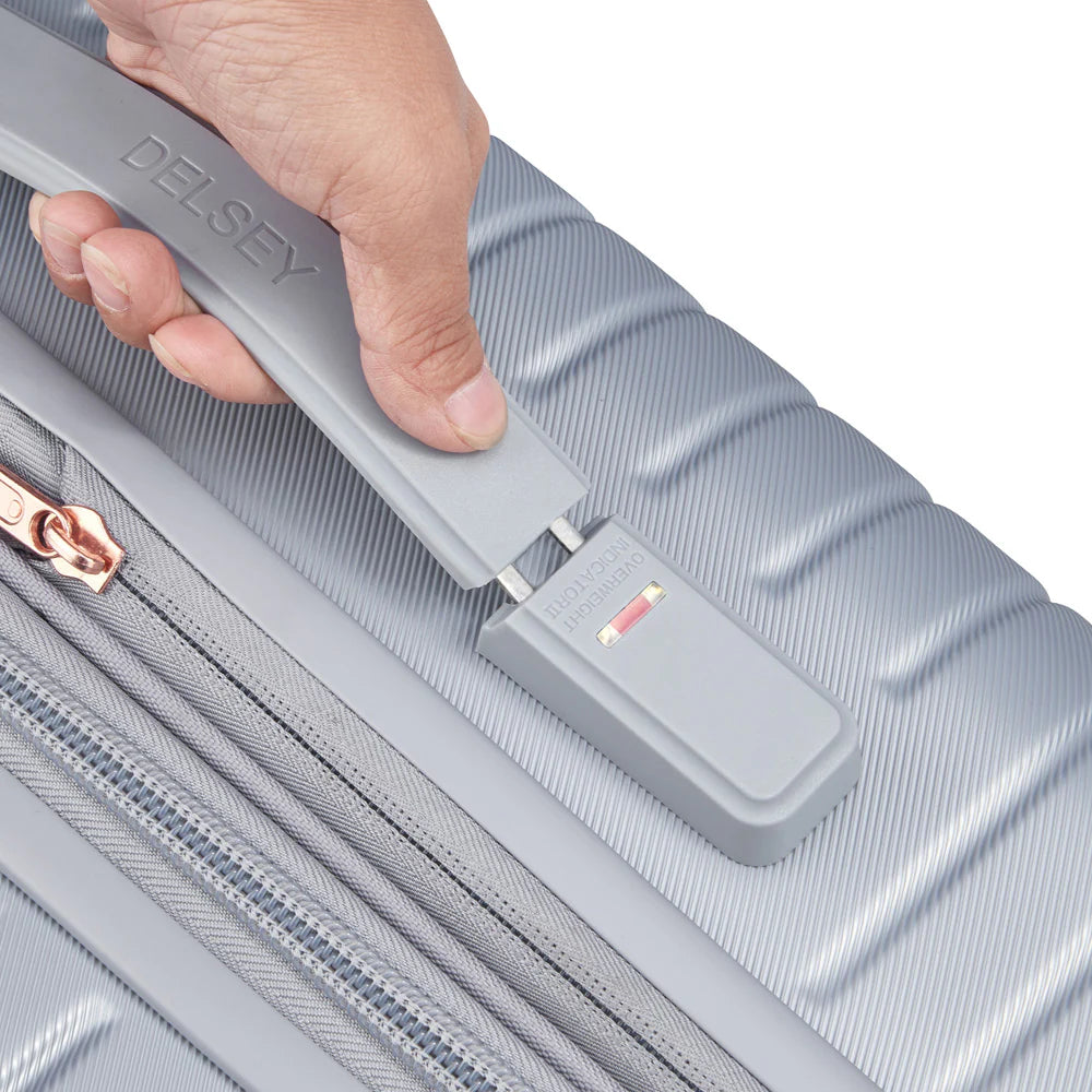 Maleta extensible giratoria vertical de 24"