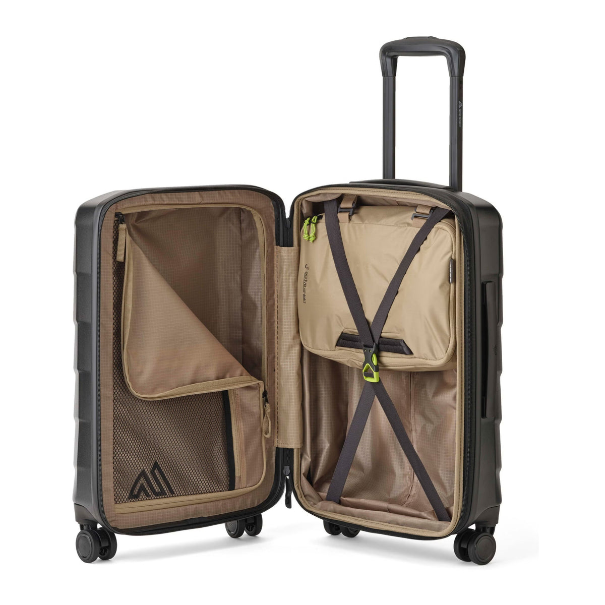 Gregory Cache Carry-On Spinner 22" Nordic Blue DETAIL interior