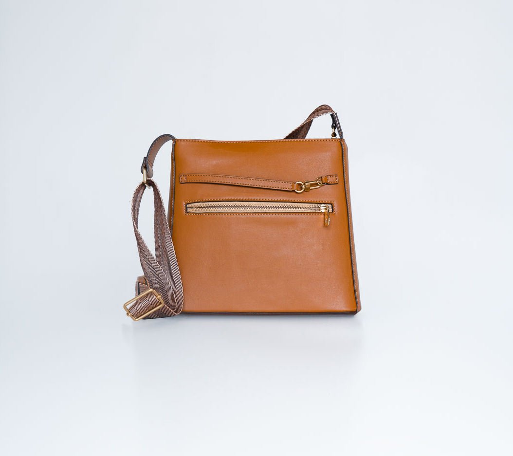 Thafael Crossbody Travel Bag – Anti-Theft, Vegan Cactus Leather (Limited Edition)