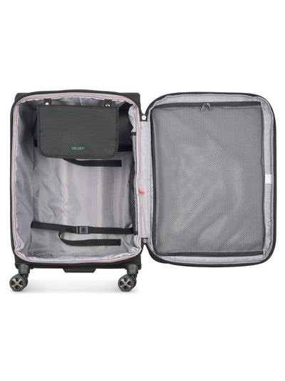 Delsey Helium DLX Medium Checked - Expandable Spinner 25"